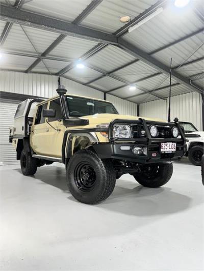 2021 TOYOTA LANDCRUISER 70 SERIES GXL DOUBLE C/CHAS VDJ79R for sale in Mackay